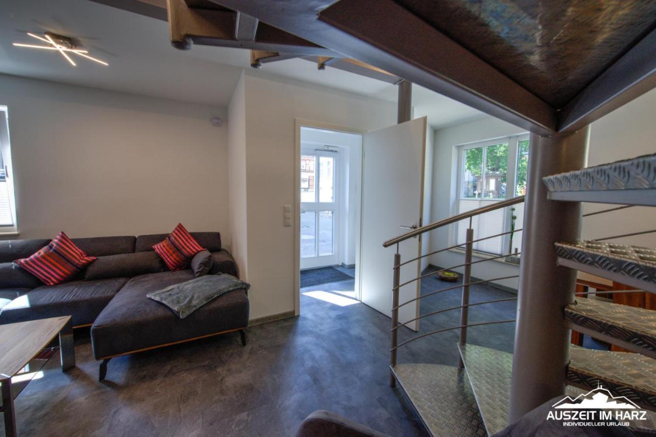Ferienwohnung Ferienloft am Steinweg Elbingerode  Exterior foto