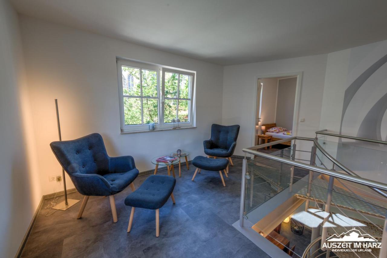 Ferienwohnung Ferienloft am Steinweg Elbingerode  Exterior foto